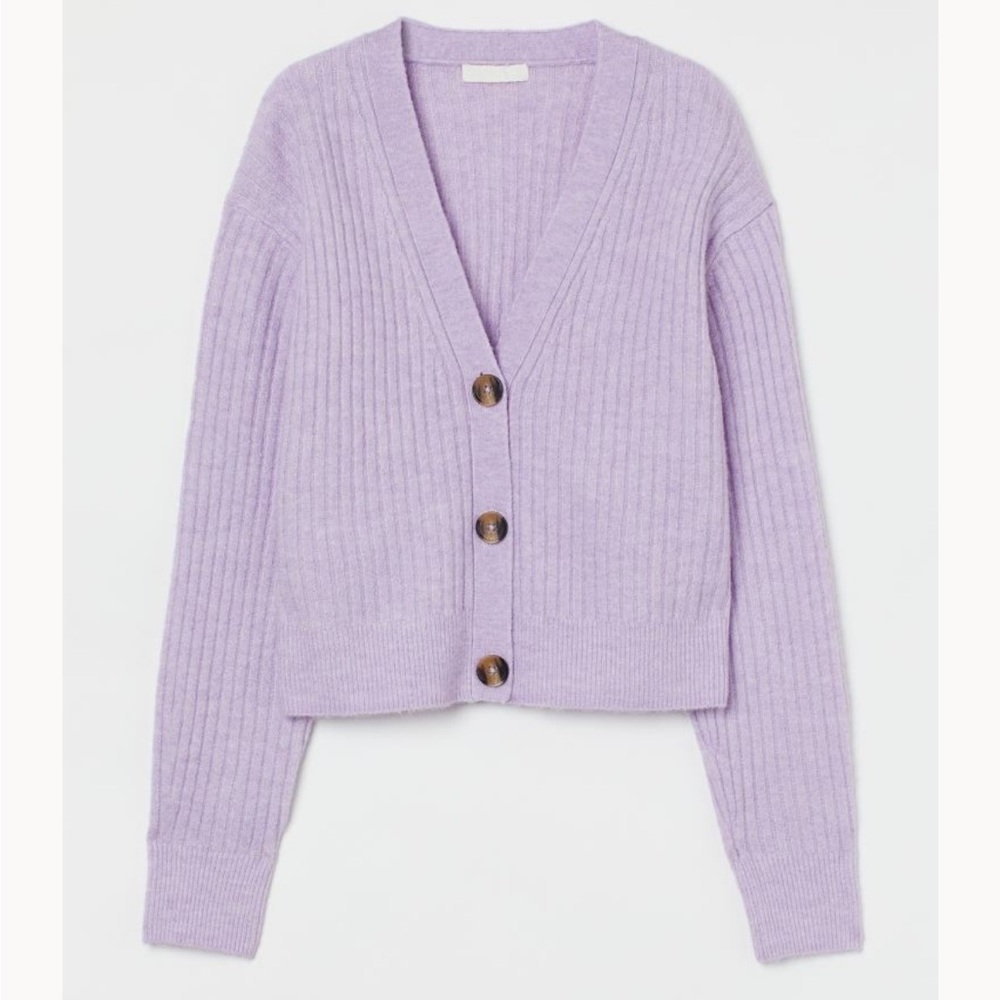 H&M Rib-Knit Cardigan